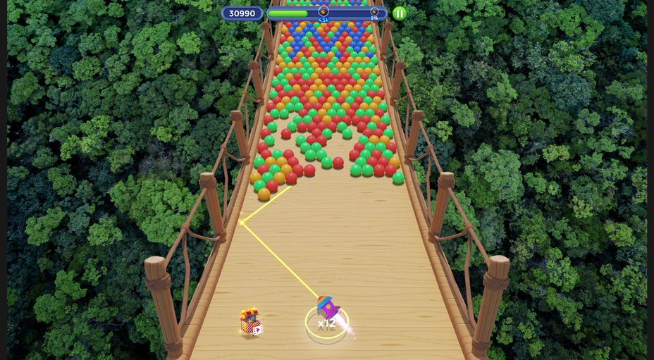 Скриншот Bubble Fall 3